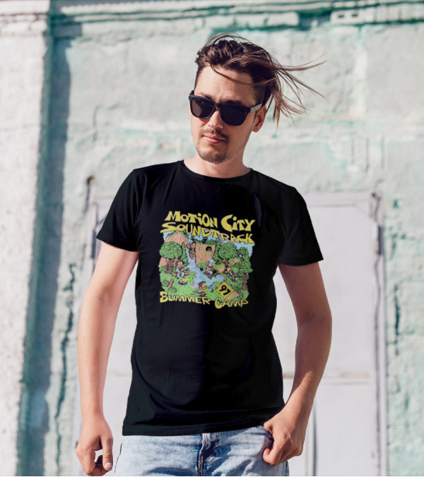 Motion City Soundtrack Bummer Camp 97 Stream Adventure T-Shirt