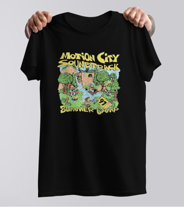 Motion City Soundtrack Bummer Camp 97 Stream Adventure T-Shirt
