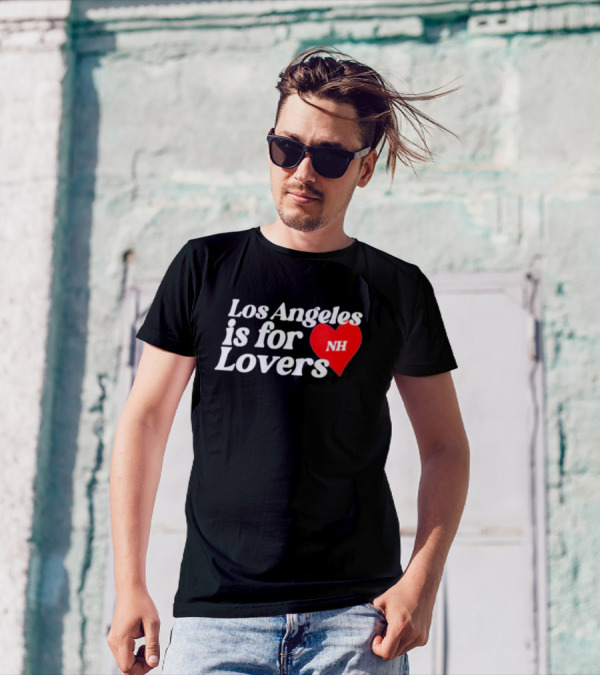 Los Angeles Is For Lovers NH Heart T-Shirt