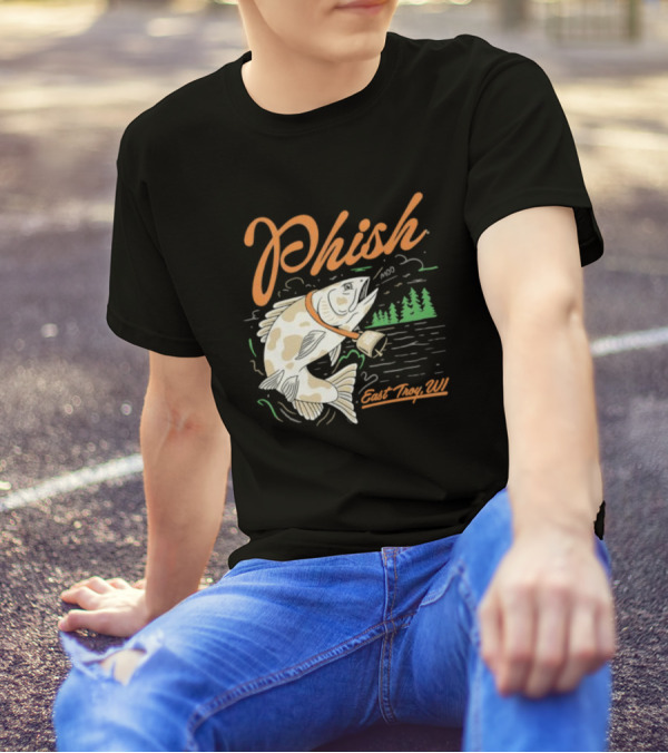 Phish East Troy WI Moo Fish July T-Shirt