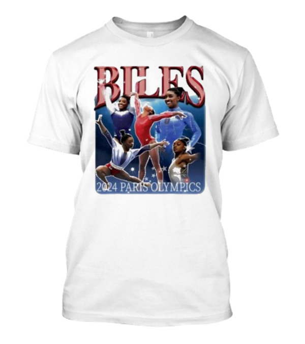 Biles 2024 Paris Olympics T-Shirt