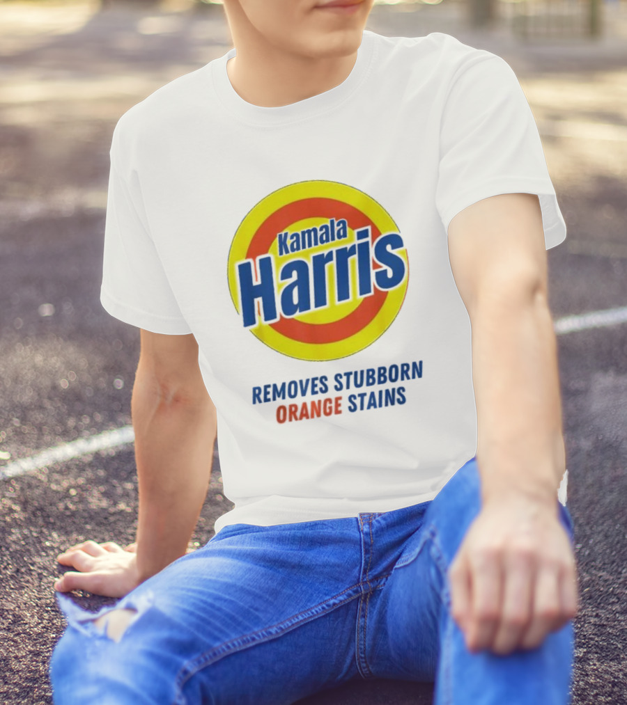 Kamala Harris 2024 Removes Stubborn Orange Stains T-Shirt