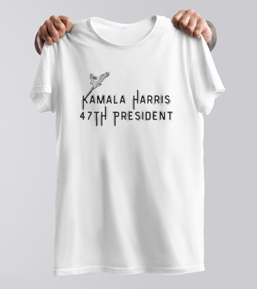 Kamala Harris 47th President America Eagle T-Shirt