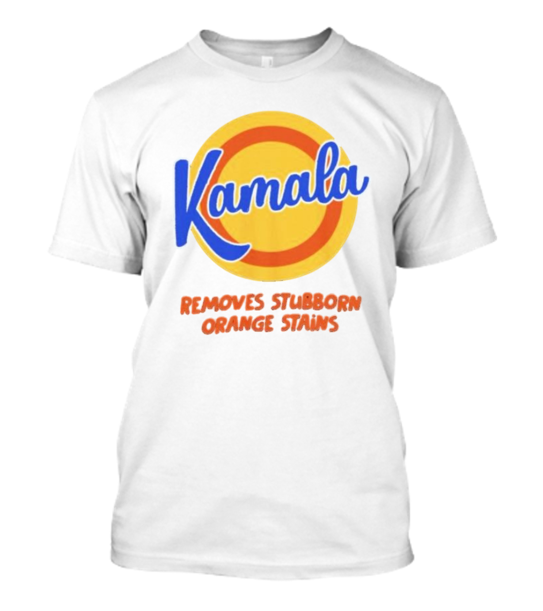 Kamala Removes Stubborn Orange Stains Anti Trump Vote Detergent T-Shirt