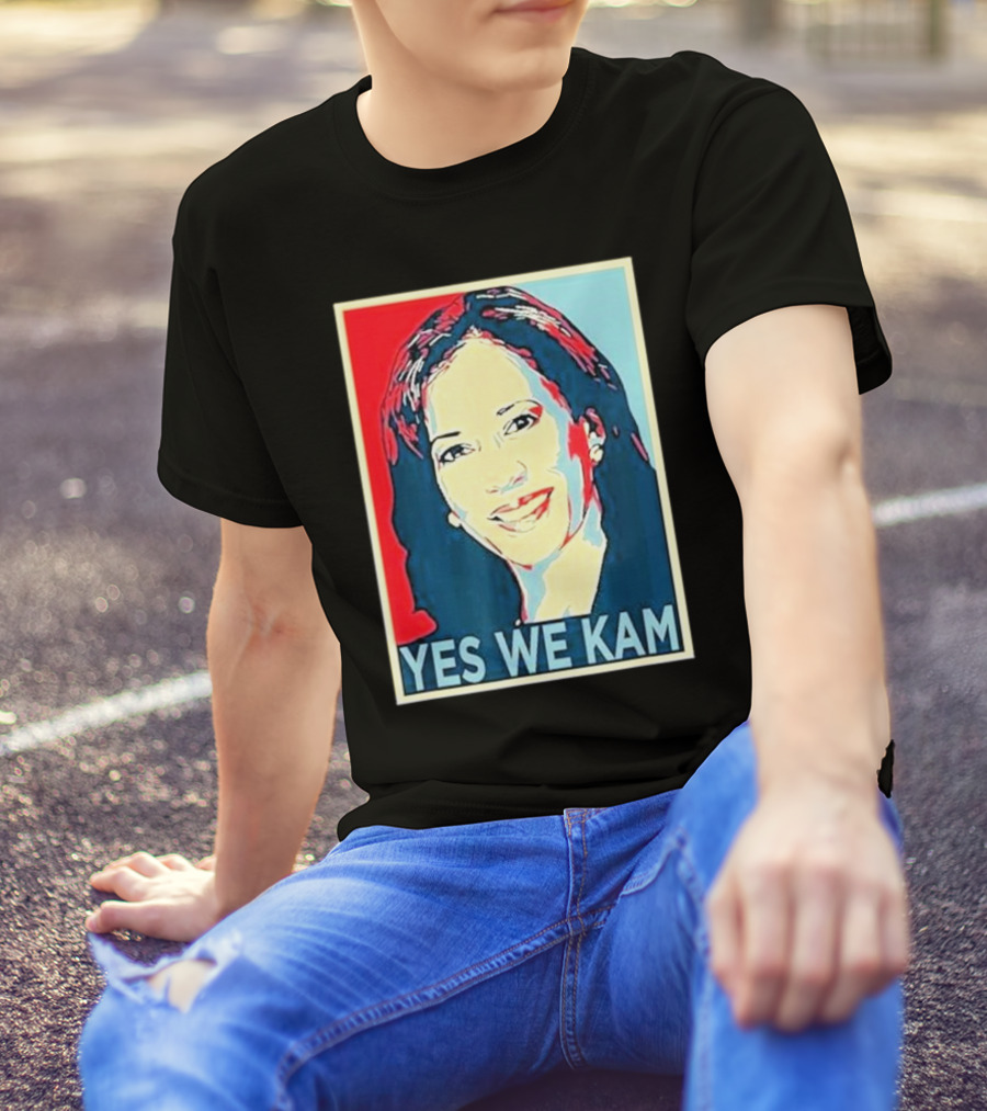 Yes We Kam Kamala Harris Obama Hope T-Shirt