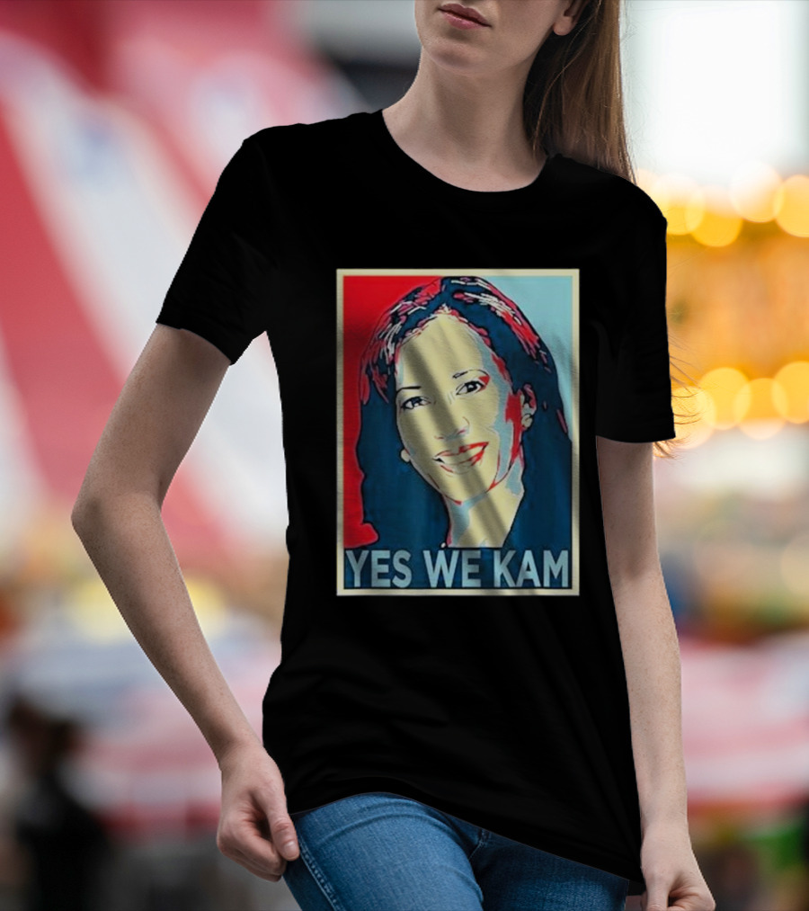 Yes We Kam Kamala Harris Obama Hope T-Shirt