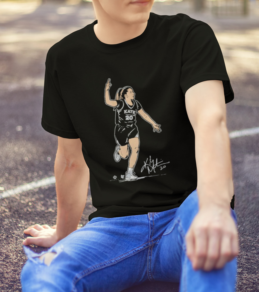 Kate Martin Superstar Pose Kate 20 Signature T-Shirt