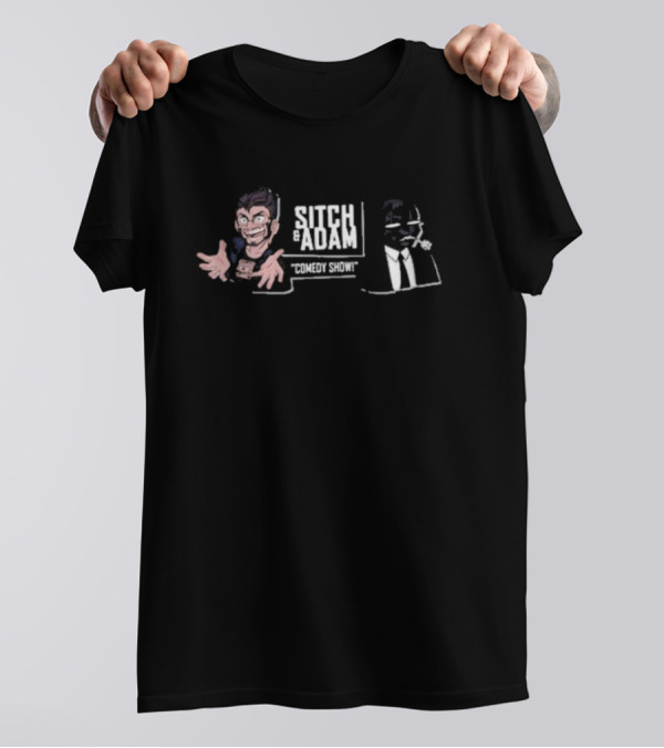 Sitch And Adam Comedy Show Cartoon Characters T-Shirt