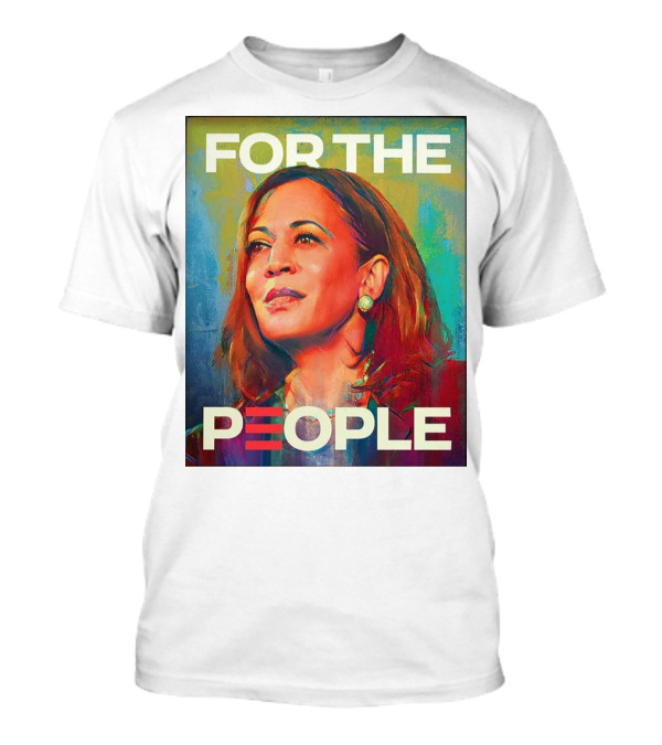 Kamala Harris For The People Portrait T-Shirt