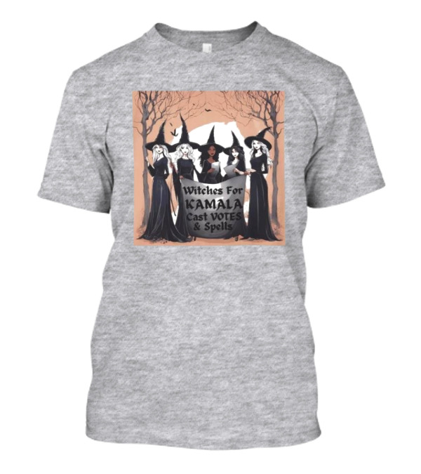Witches For Kamala Cast Votes And Spells Halloween Wiccan Pagan Kamala Harris T-Shirt
