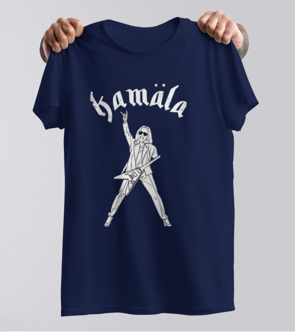 Kamala Motorhead Kamala Harris 2024 Kay Hanley Heavy Metal T-Shirt