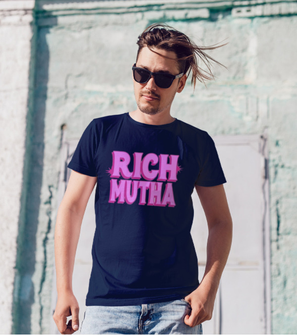 Monaleo Rich Mutha Pink T-Shirt