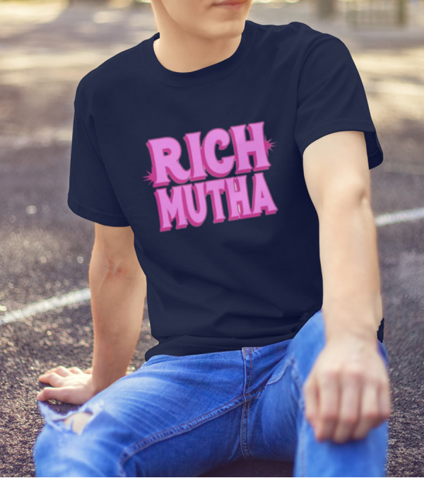 Monaleo Rich Mutha Pink T-Shirt