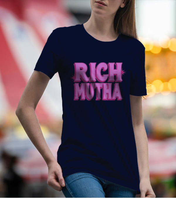 Monaleo Rich Mutha Pink T-Shirt