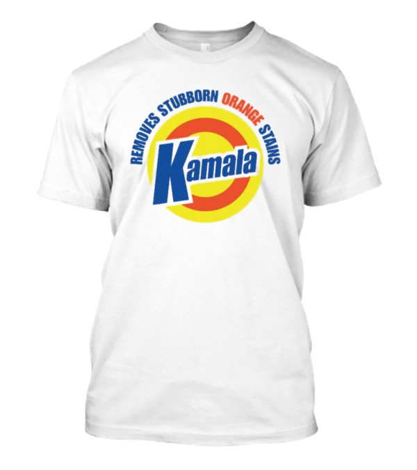 Kamala Removes Stubborn Orange Stains Logo Election Vote Kamala Harris T-Shirt