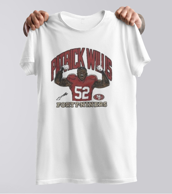 San Francisco 49ers Patrick Willis 52 Forty-Niners Signature T-Shirt