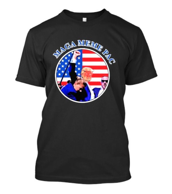 MAGA Meme Pac Red-White-Blue Persistence Trump T-Shirt