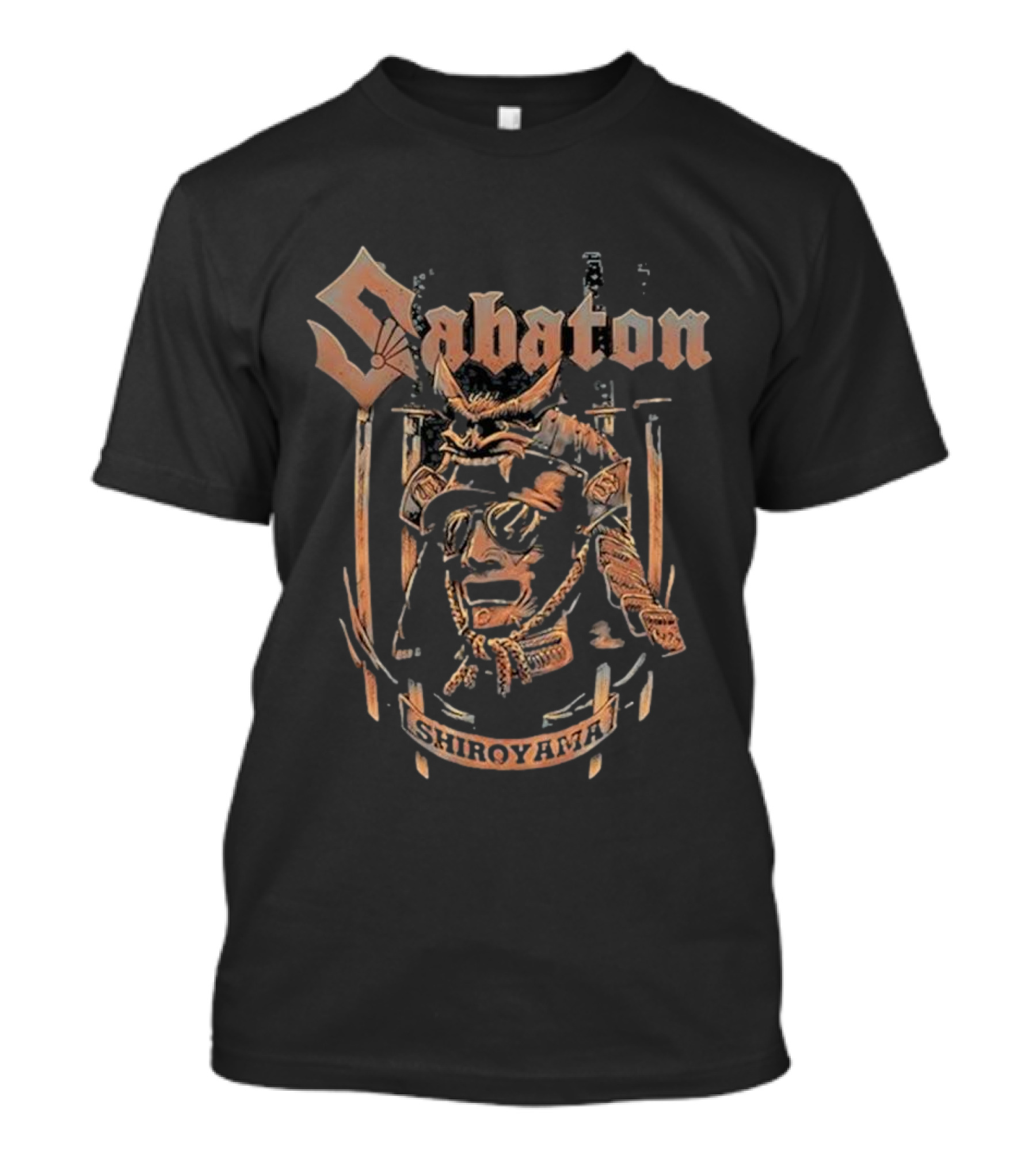 Sabaton Shiroyama Samurai Warrior Helmet Shield T-Shirt