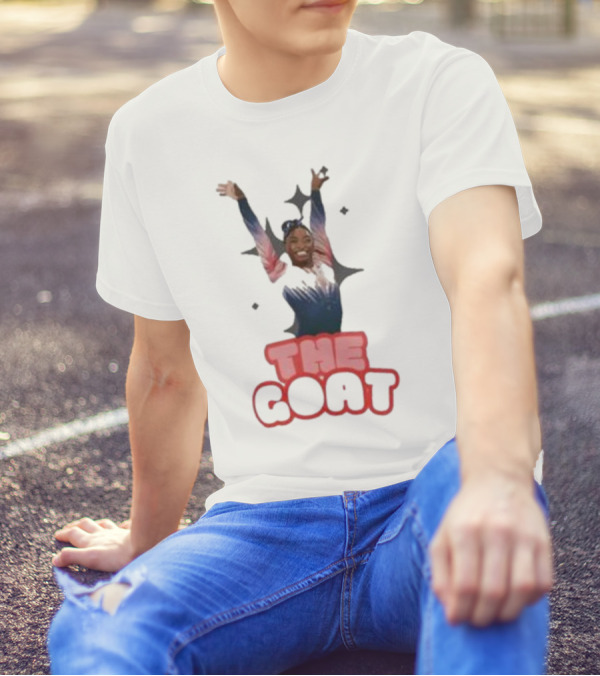 Simone Biles Team USA Gymnastics The GOAT T-Shirt