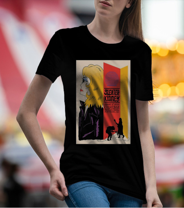 Sleater Kinney August 2 2024 Osheaga Music Arts Festival Montreal QC T-Shirt