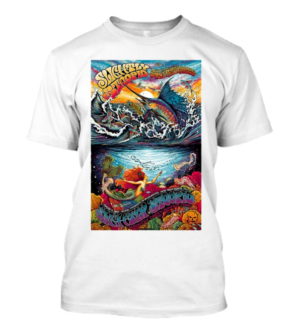 Slightly Stoopid August 2 2024 Jacksonville Retro Ocean Adventure T-Shirt