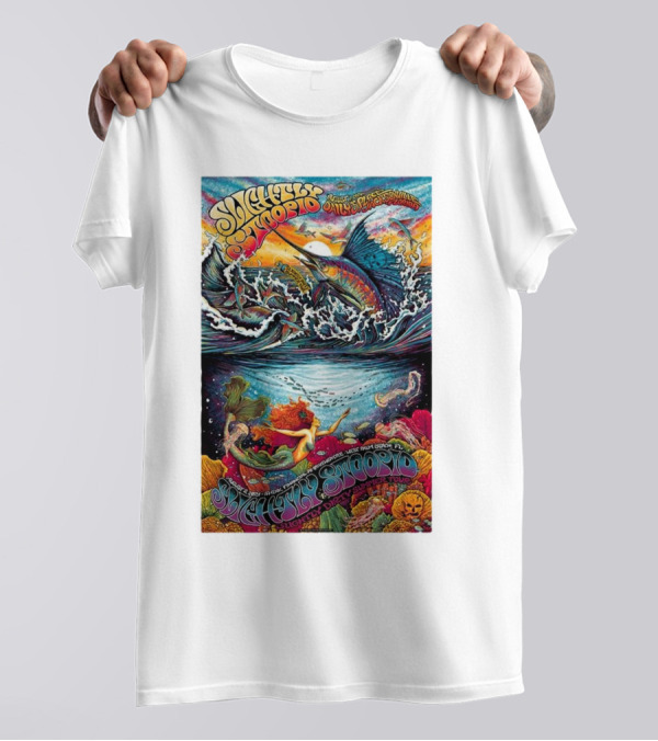 Slightly Stoopid August 2 2024 Jacksonville Retro Ocean Adventure T-Shirt