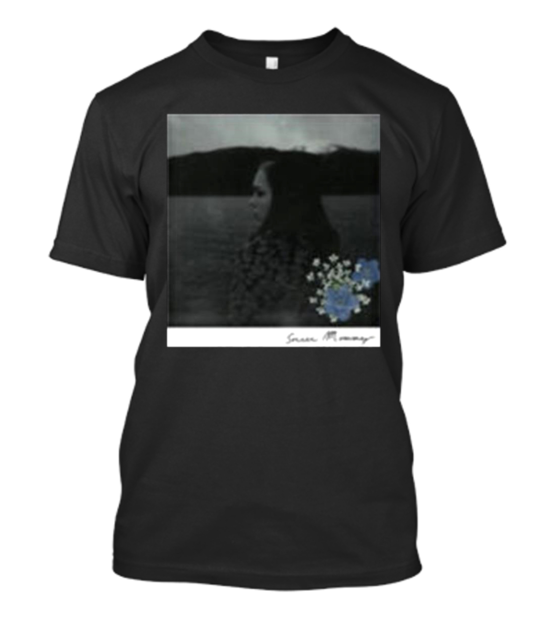 Soccer Mommy Evergreen Album 2024 Blue Flower Lakeside Scenic T-Shirt