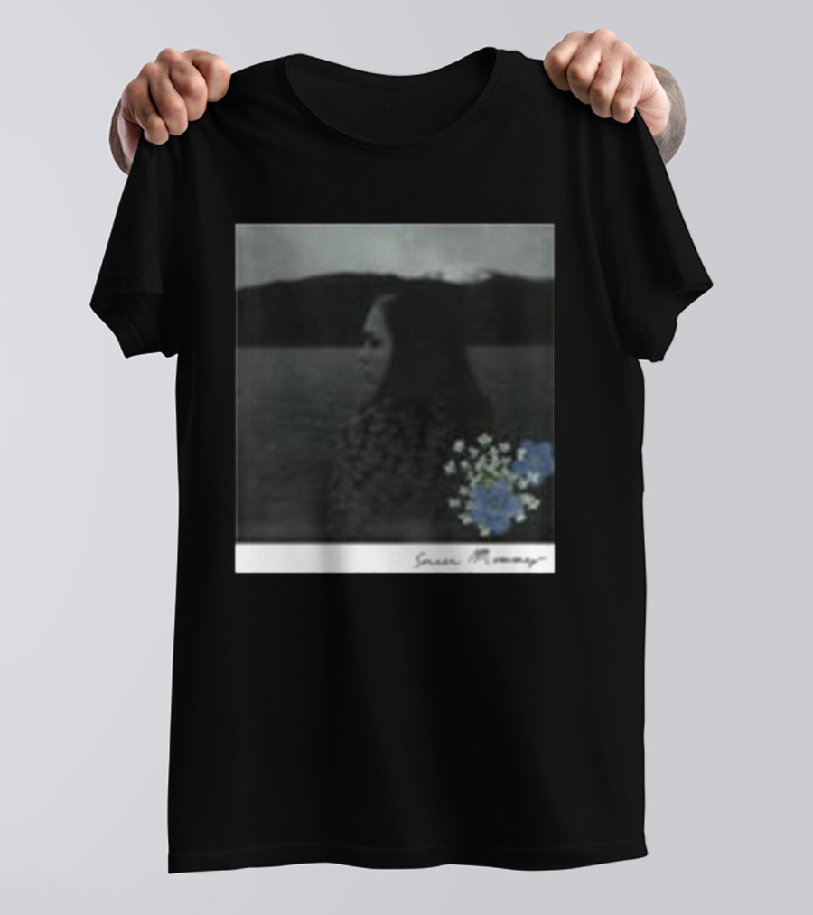 Soccer Mommy Evergreen Album 2024 Blue Flower Lakeside Scenic T-Shirt