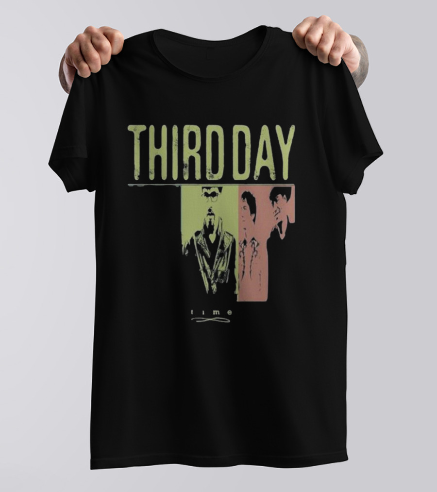 Third Day Time Band Photo 25th Anniversary T-Shirt