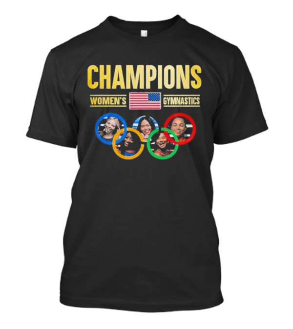Champions Women's Gymnastics USA Olympics T-Shirt