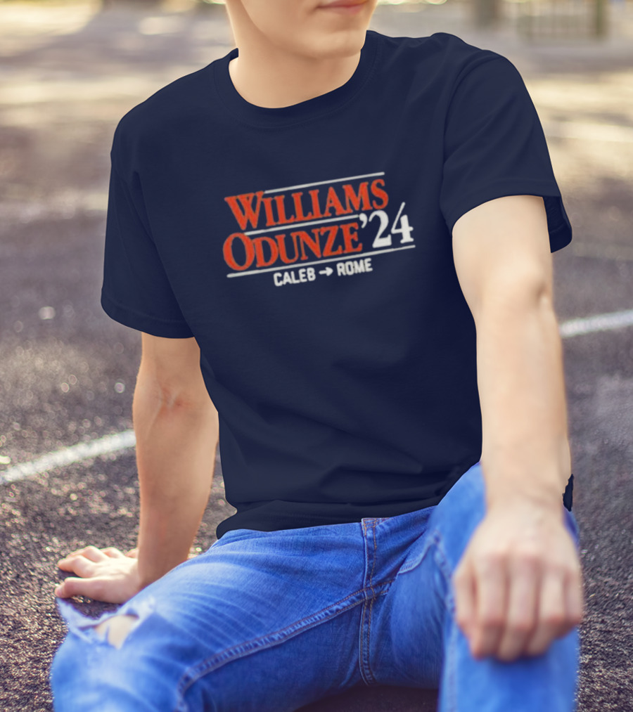 Williams Odunze '24 Caleb To Rome T-Shirt