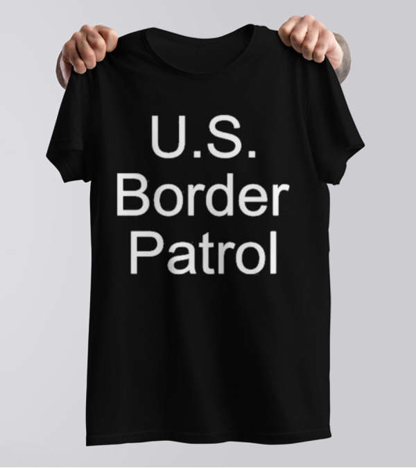 Michael Harriot U.S. Border Patrol Text T-Shirt