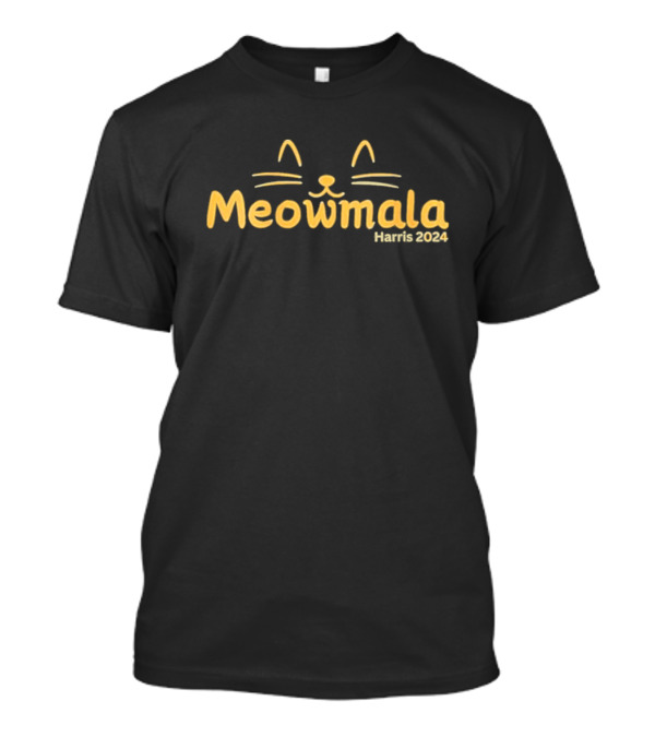 Meowmala Harris 2024 Crazy Cat Lady Society Vote T-Shirt