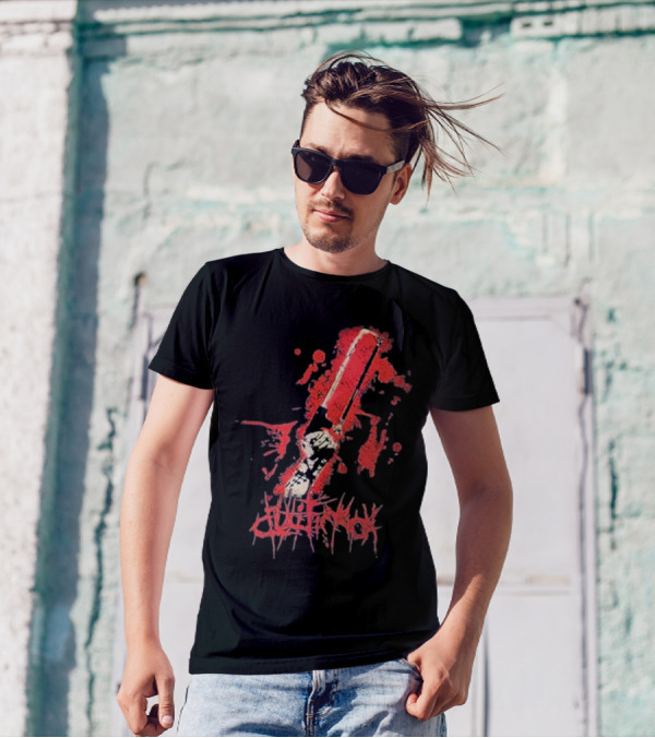 Rise Records Crucifixion Bloody Saw T-Shirt