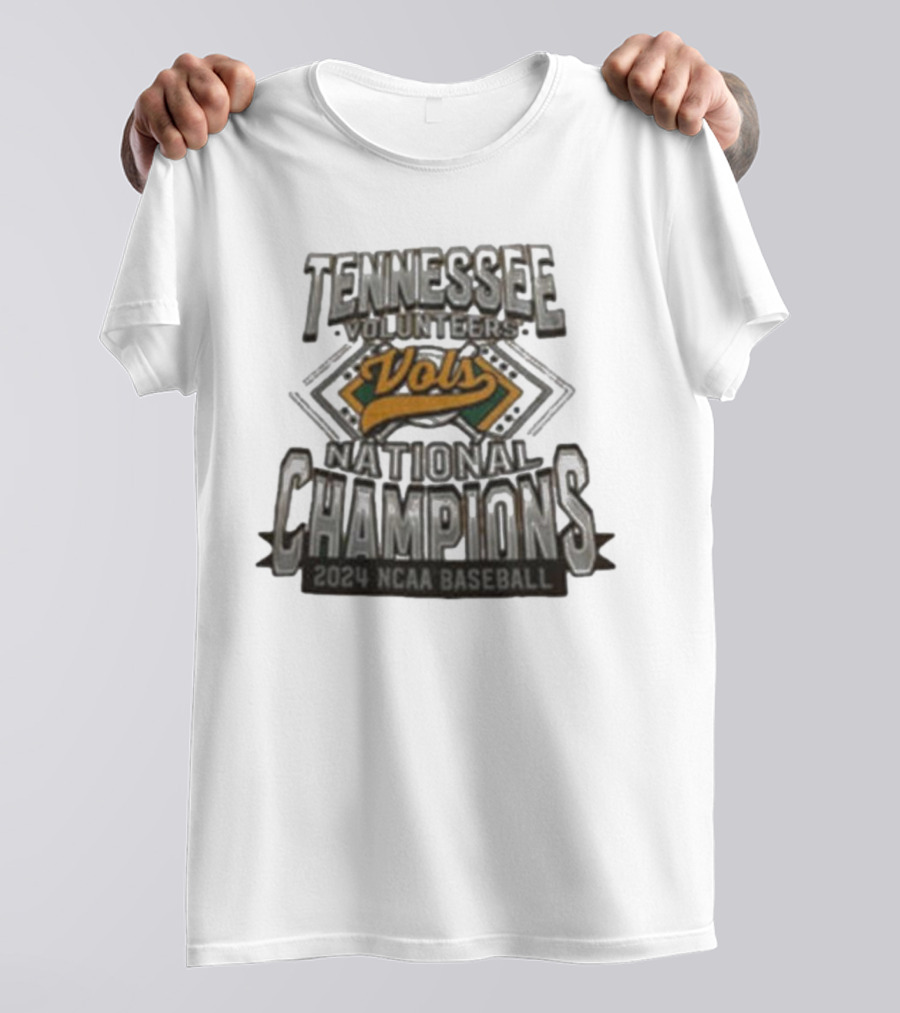 Tennessee Volunteers Vols National Champions 2024 NCAA Baseball T-Shirt