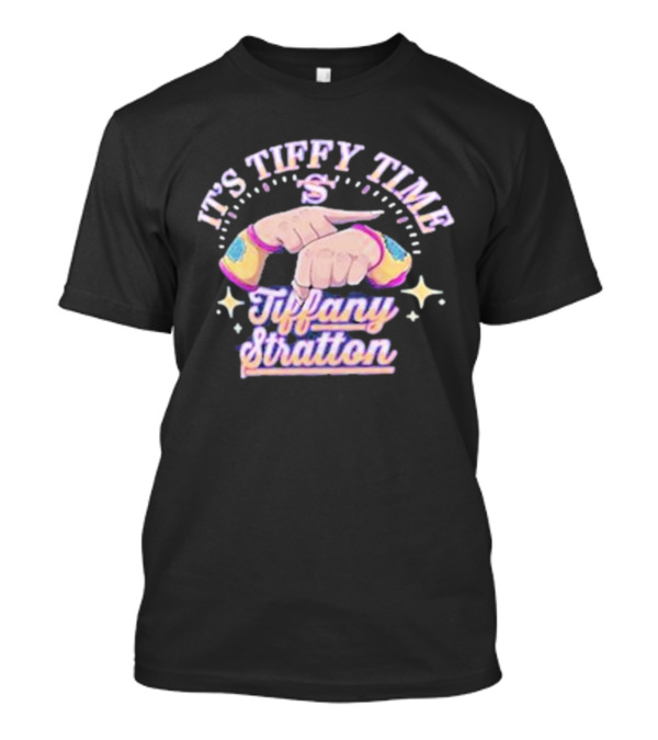 Tiffany Stratton It's Tiffy Time With Stars And Colored Wristbands T-Shirt