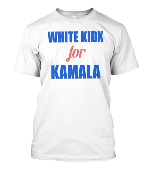 White Kidx Supporting Kamala T-Shirt