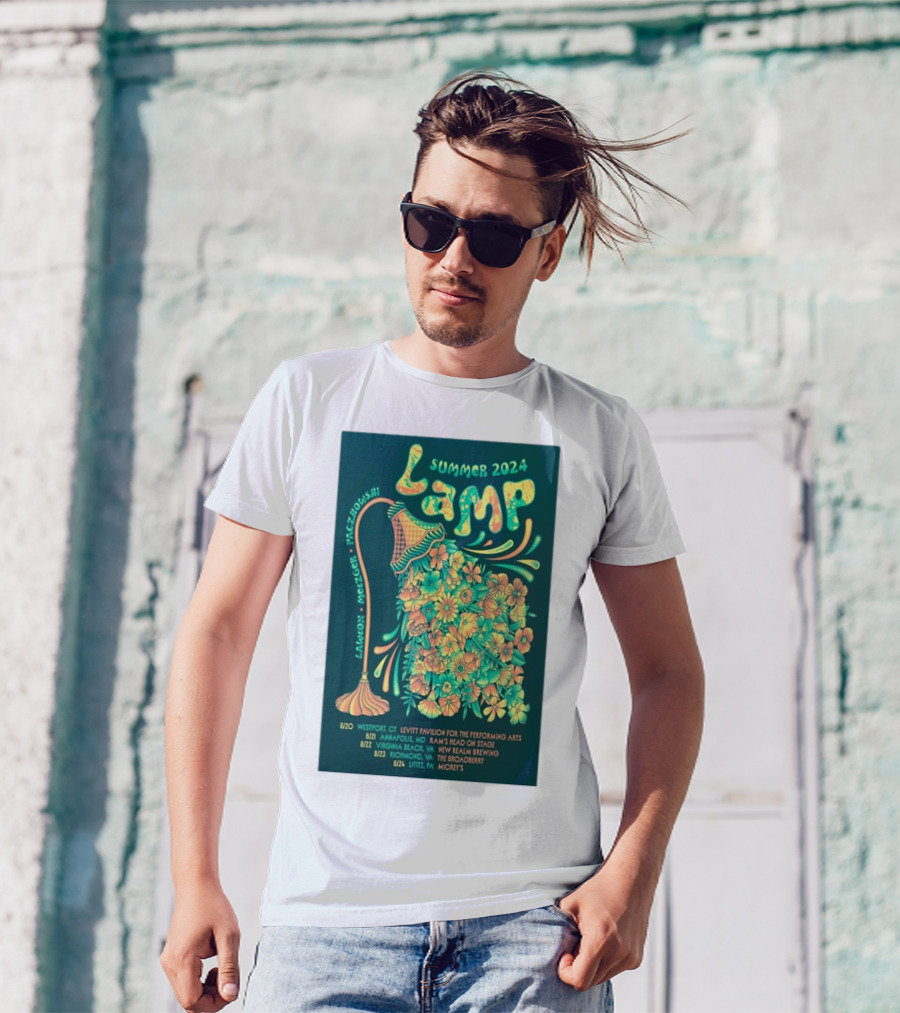 LaMP Summer 2024 Tour Lawson McFerrin Paczkowski Levitt Pavilion Rams Head New Realm Broadberry Mickey's T-Shirt