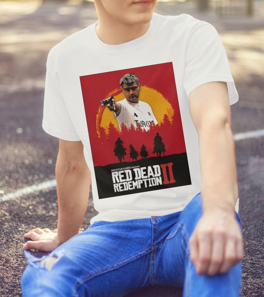 Rockstar Games Presents Red Dead Redemption II Turkey T-Shirt