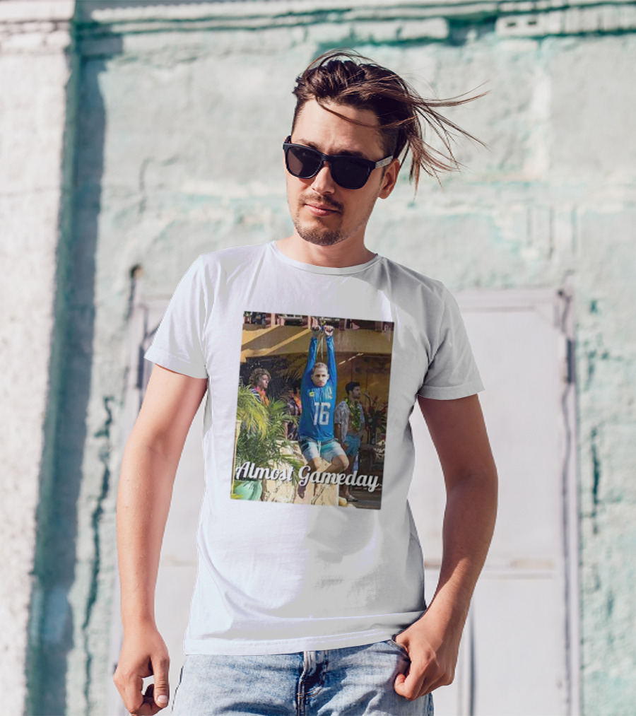 Almost Gameday Zipline Adventure In Sports Jersey T-Shirt