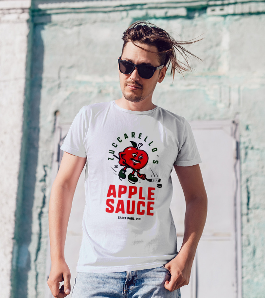 Zuccarello's Applesauce Hockey Saint Paul MN T-Shirt