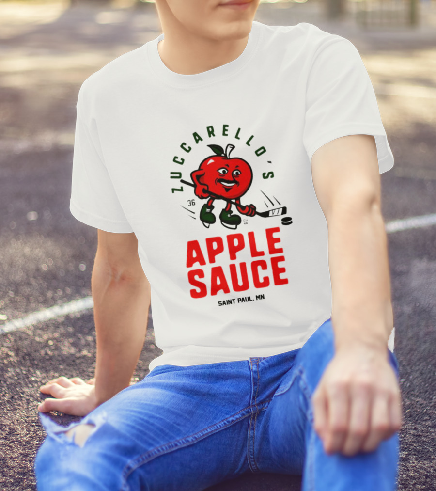 Zuccarello's Applesauce Hockey Saint Paul MN T-Shirt