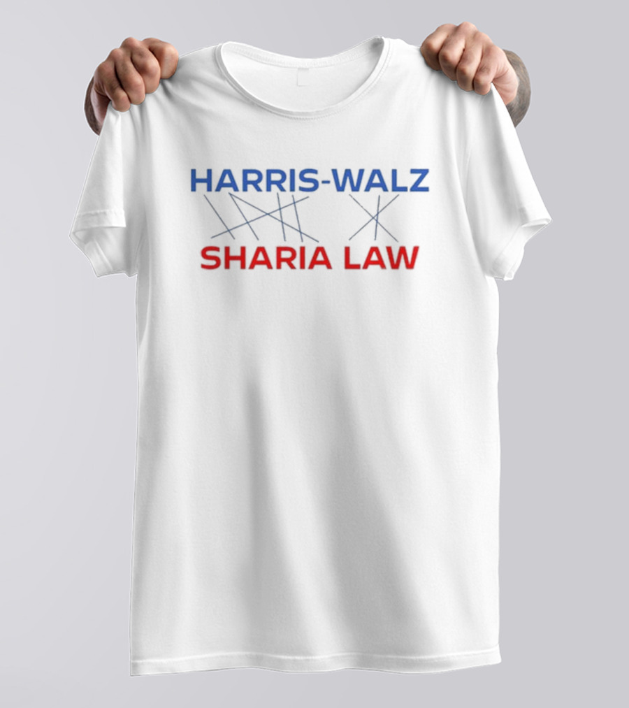 Harris-Walz Sharia Law T-Shirt