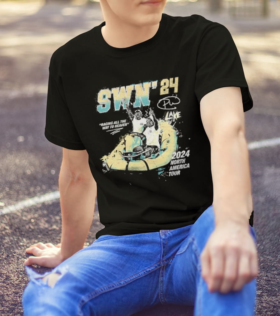 SWN' 24 Phil Wickham Brandon Lake Racing All The Way To Heaven 2024 North America Tour T-Shirt