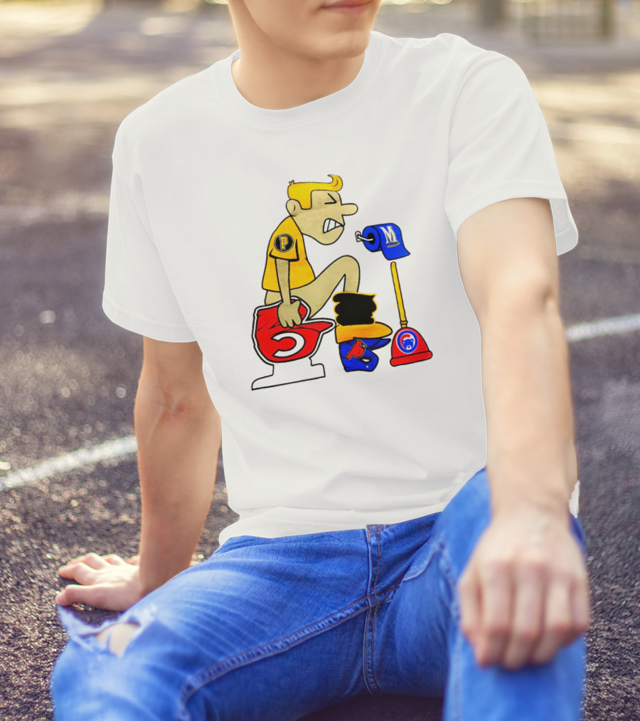 Pittsburgh Penguins Versus Montreal Canadiens Rivalry Humor T-Shirt