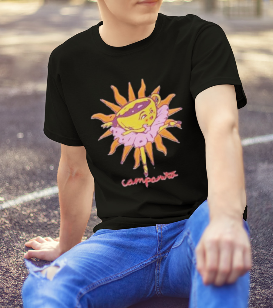 Summer Salt Campanita Tealerina Sun Cup Ballerina T-Shirt