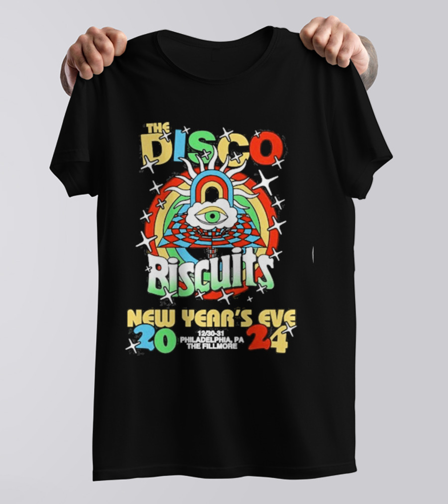 The Disco Biscuits New Year's Eve Philadelphia 2024 At The Fillmore T-Shirt
