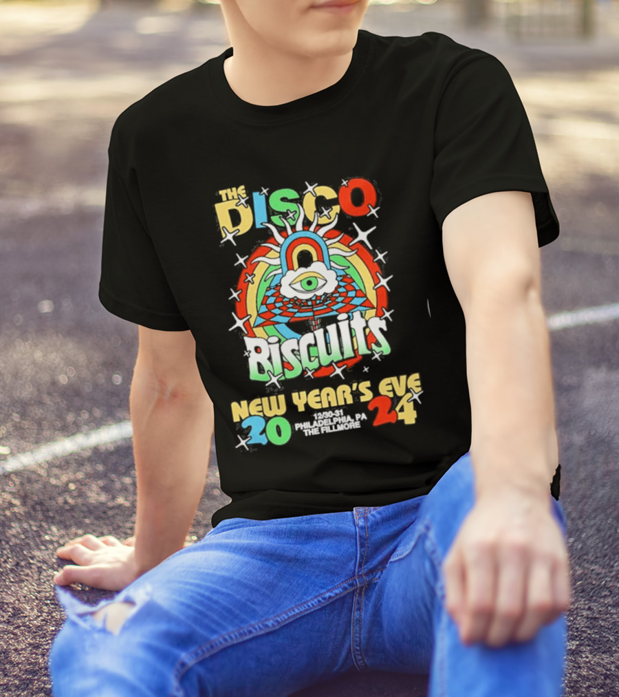 The Disco Biscuits New Year's Eve Philadelphia 2024 At The Fillmore T-Shirt