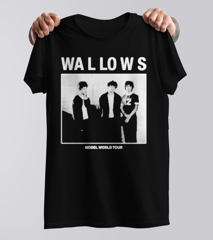 Wallows Model World Tour Band Photo T-Shirt