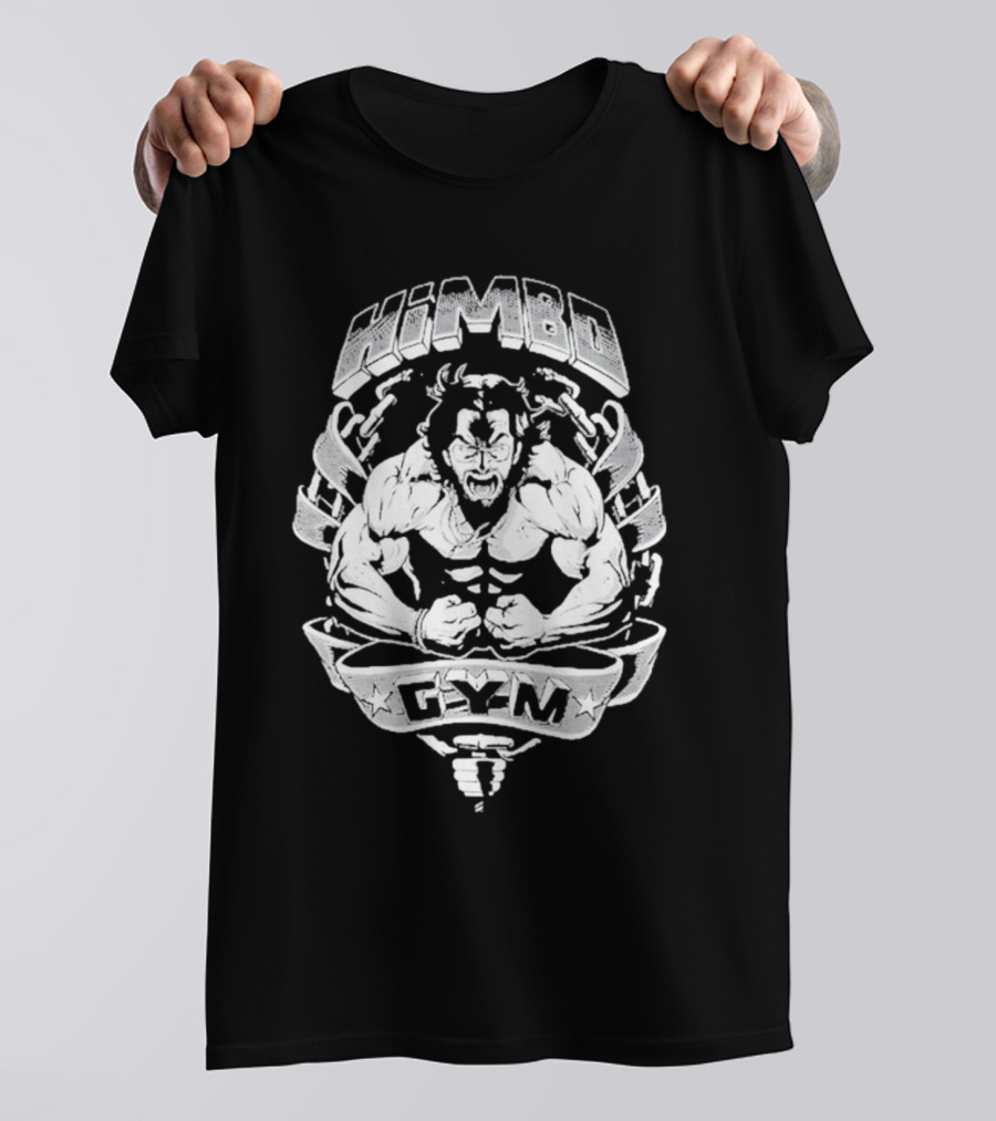 Himbo Gym Fitness Strength Iconic Wolverine T-Shirt